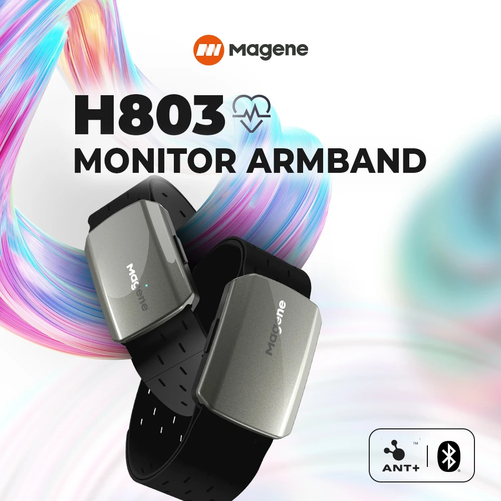 Dual Monitor Stand - Magene H803 brassard de fréquence cardiaque