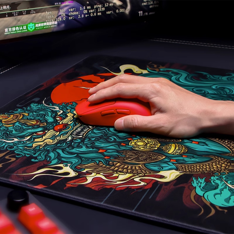 Gaming X Esports - Esports-Tapis de souris Tiger d'origine, contrôle