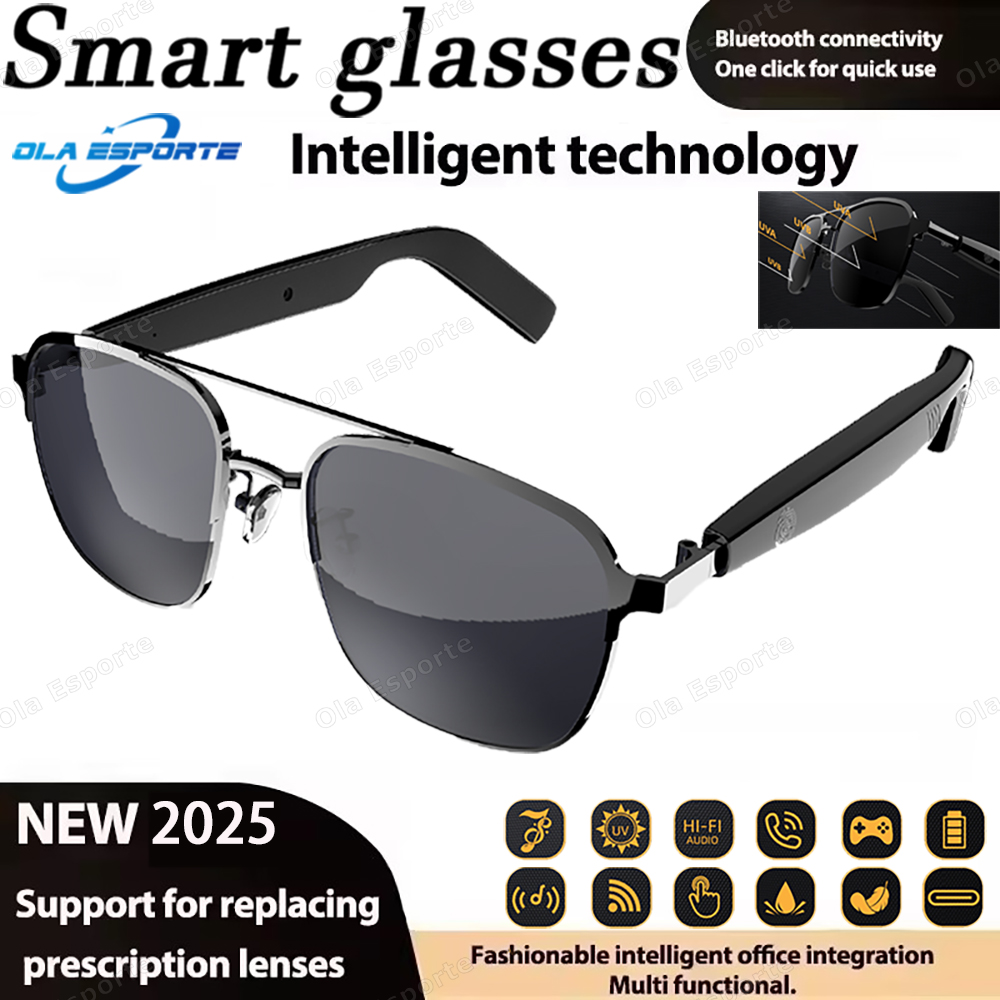 Esports Gaming - Lunettes Audio intelligentes à conduction d'air,