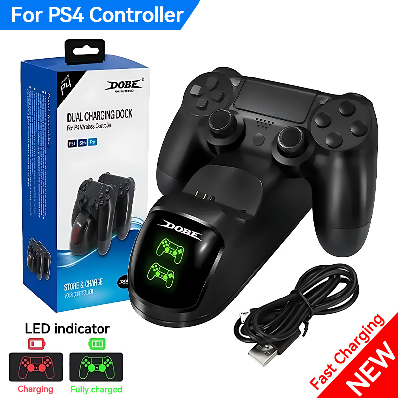 Esports Gaming Station - Nouvelle Station de recharge PS4, chargeur