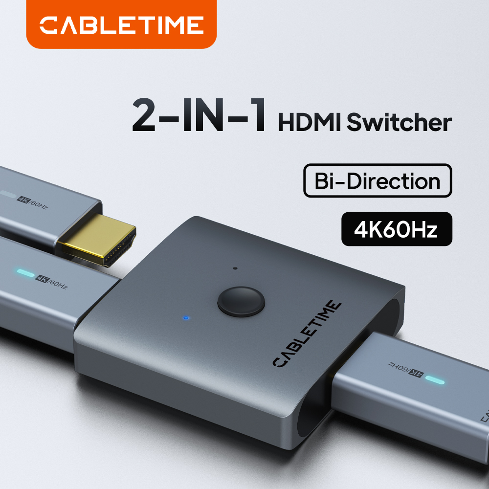 Esports Gaming Hub - CABLEsmen-Répartiteur de commutateur HDMI, 4K, 2