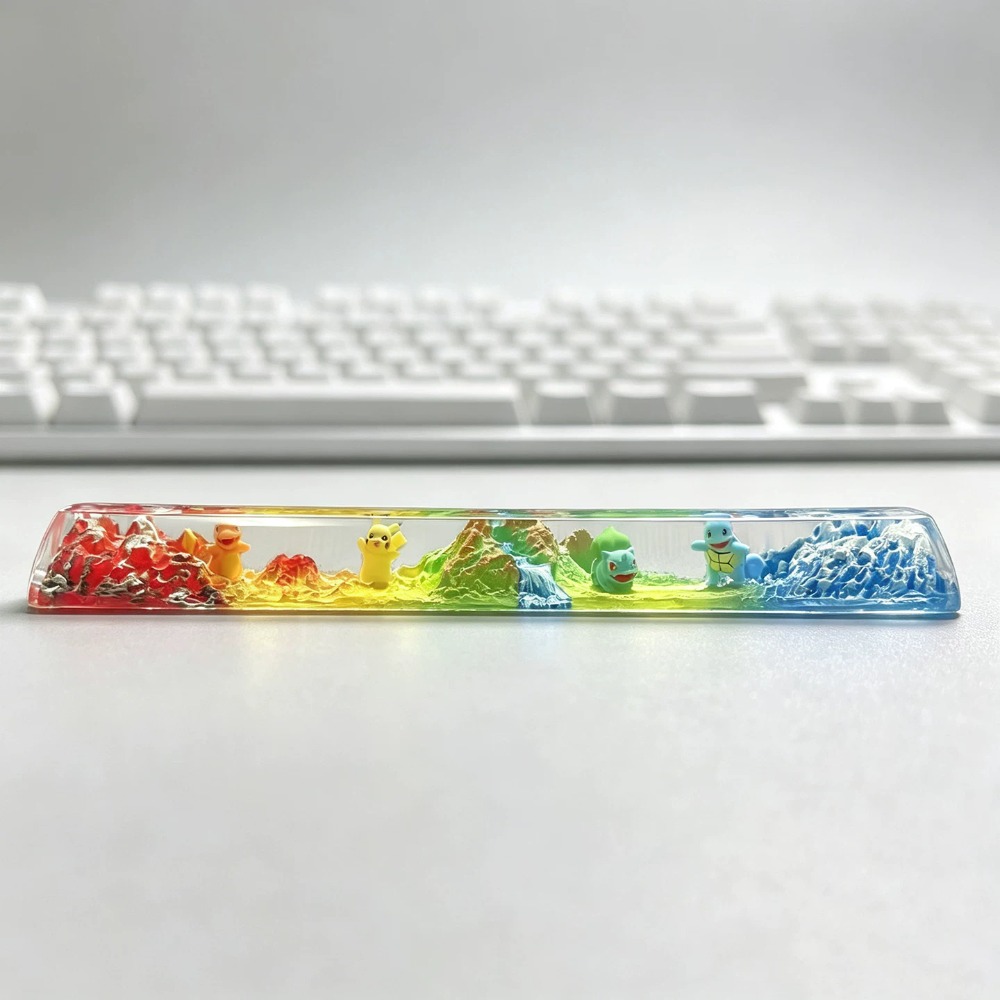Keyboard Tenkeyless - Barre d'espace en résine Pokémon Eevee