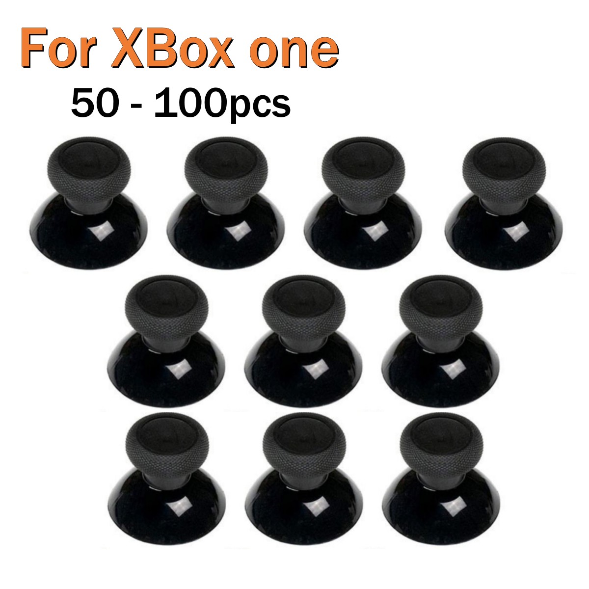 Controller Analog Stick - 50-100 pièces remplacement champignon manettes 3D