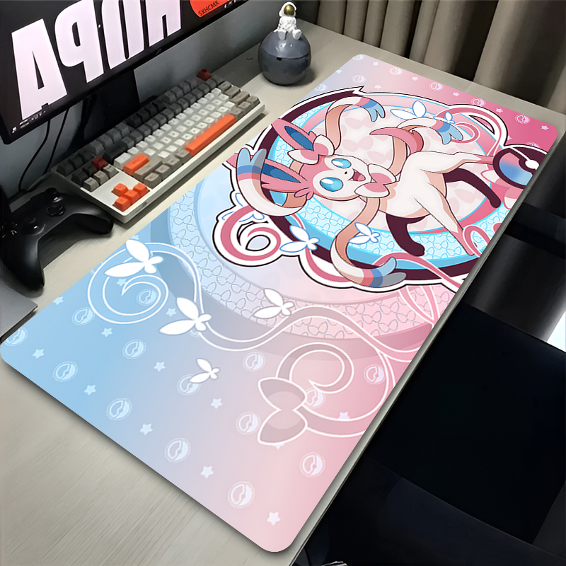 Keyboard Tenkeyless - Grand tapis de souris rose mignon