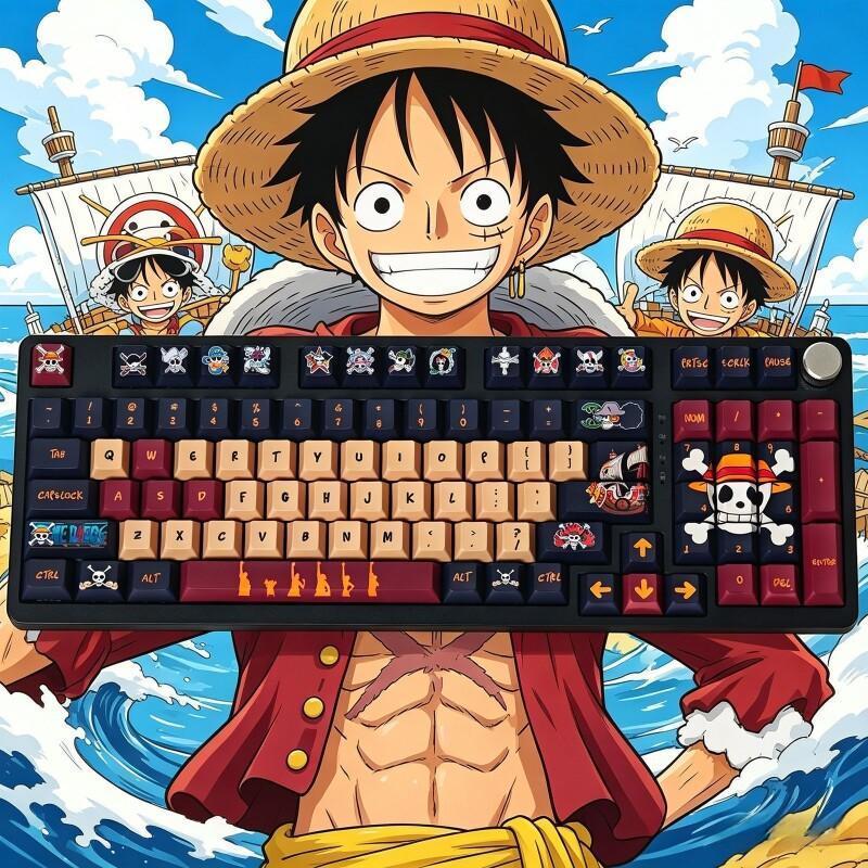Keyboard Tenkeyless - BANDAI One Piece Monkey D. Luffy