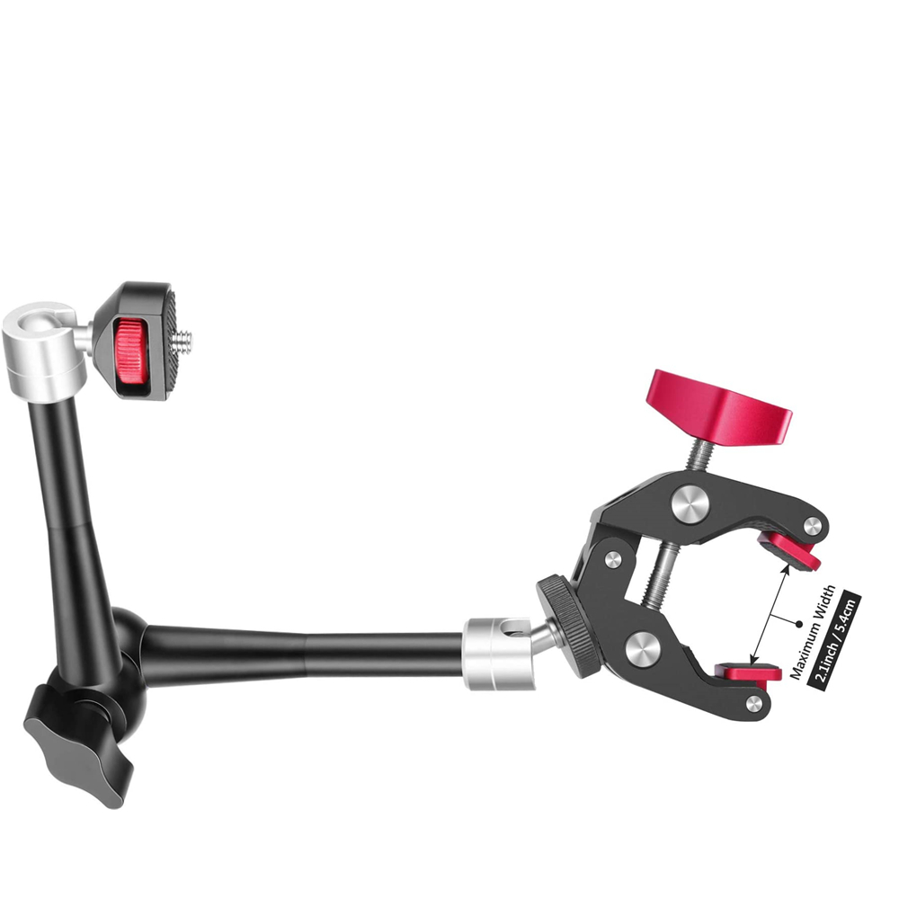 Dual Monitor Stand - Bras articulé réglable à friction avec
