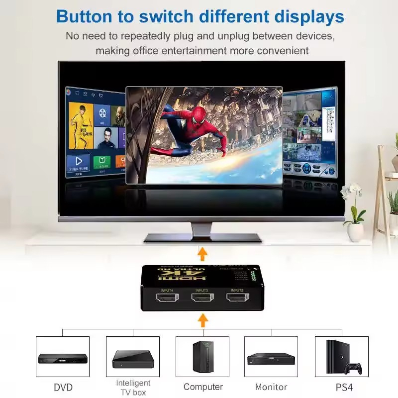 Commutateur HDMI 3 entrées 1 s - Esports Gaming Hub avis et prix