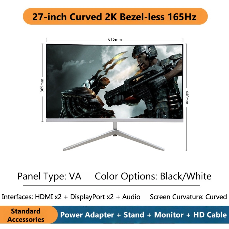 Moniteur de jeu incurvé 27 pou - Gaming X Esports avis et prix