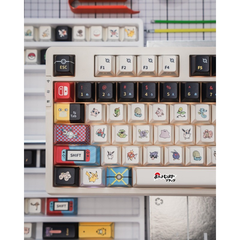 Keycaps de clavier Pokemon Min - Keyboard Tenkeyless avis et prix
