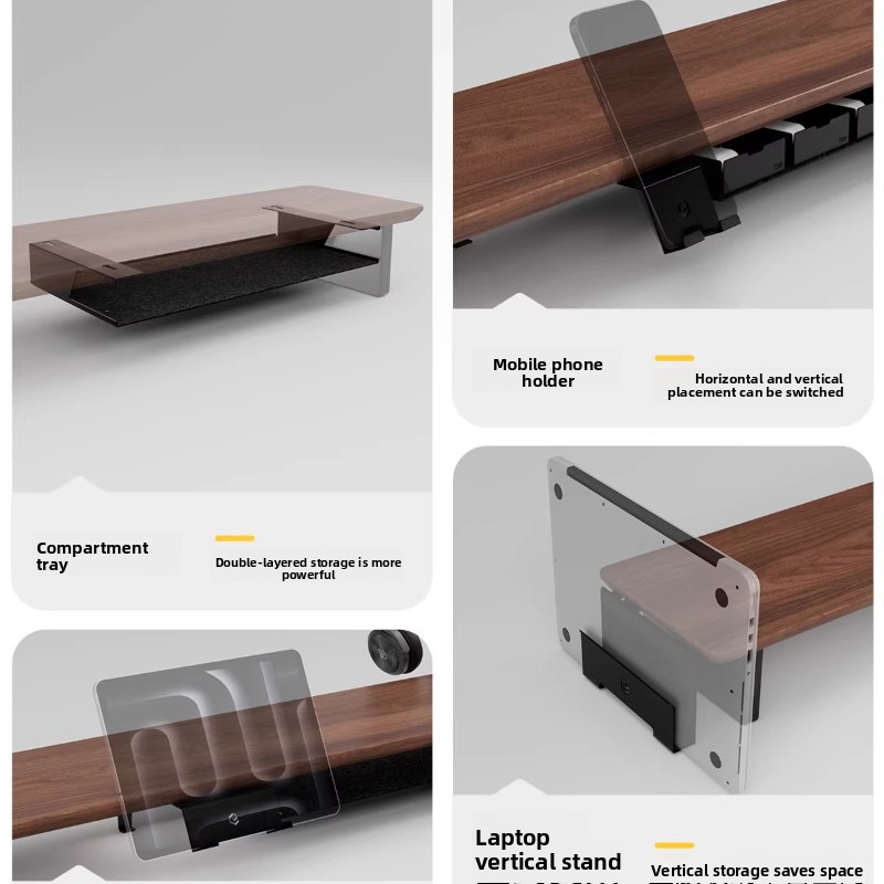 Boîte de rangement métallique  - Dual Monitor Stand avis et prix