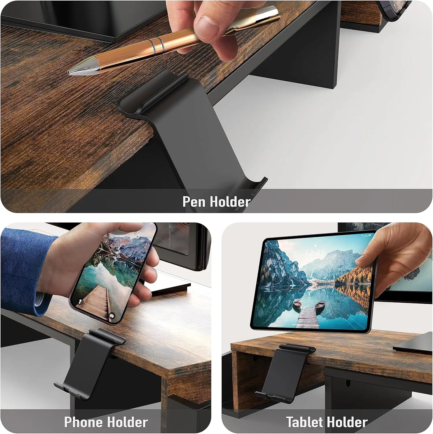 Support de bureau pour double  - Dual Monitor Stand avis et prix