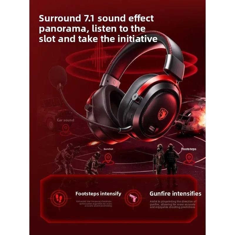 Casque sans fil SADES Hunting  - Esports Gaming Bar avis et prix