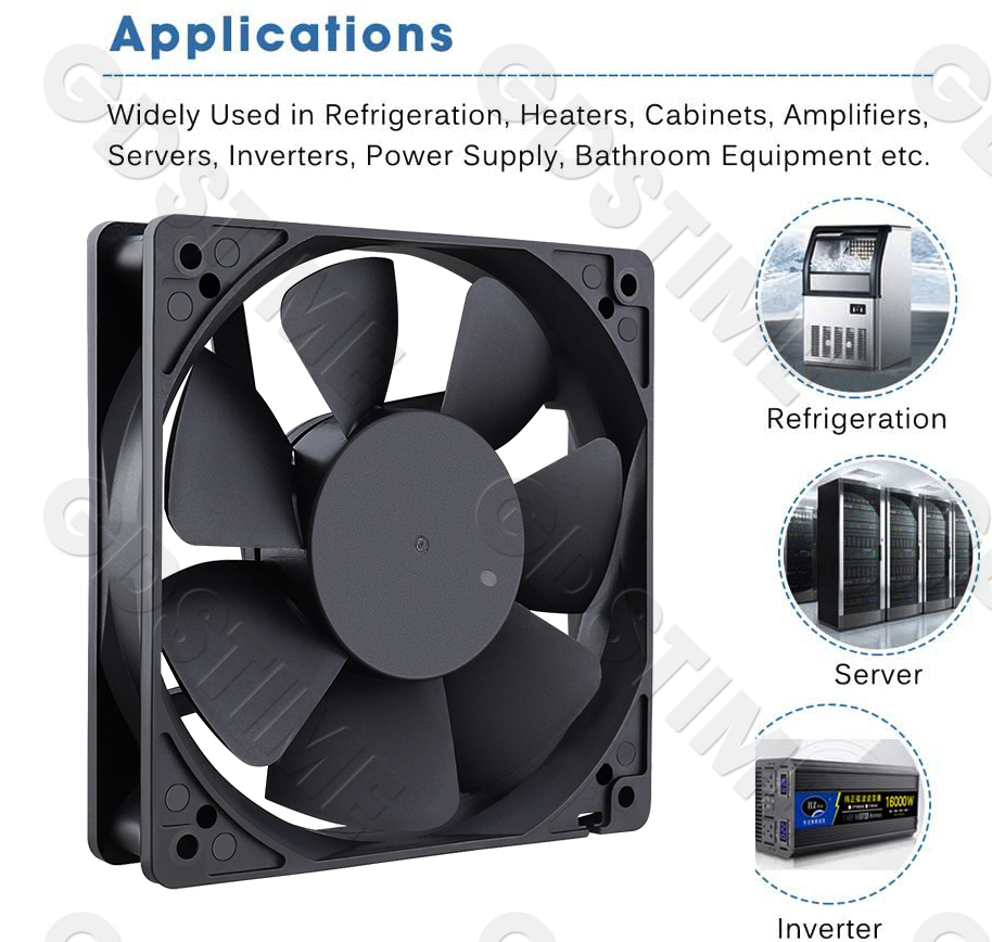 Ventilateur axial Gdstime EC 2 - Esports Gaming Fan avis et prix