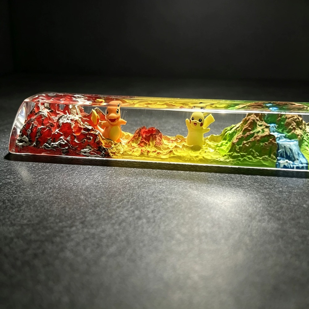 Barre d'espace en résine Pokém - Keyboard Tenkeyless avis et prix