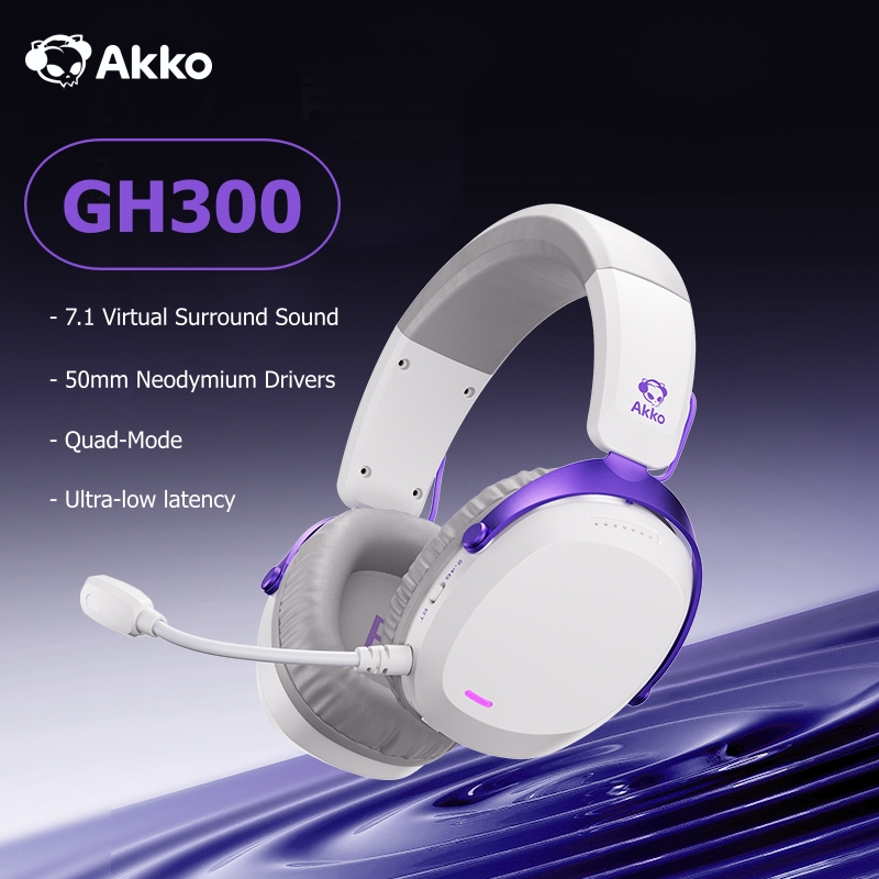 Akko GH300 casque 7.1 son Surr - Esports Gaming Bar avis et prix