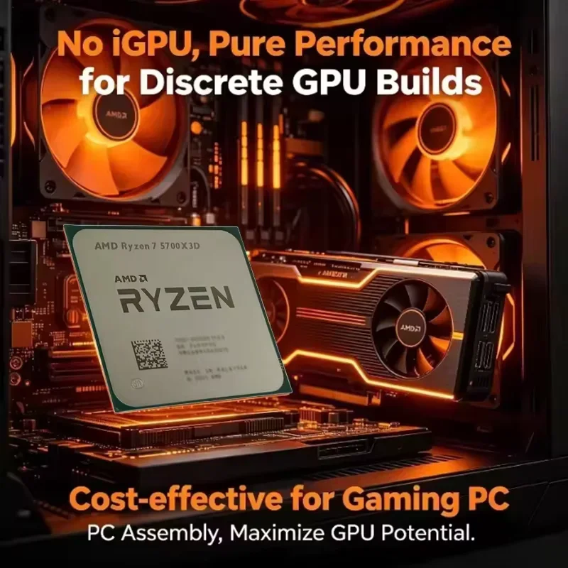 Processeur AMD Ryzen 7 5700X3D - Esports Gaming avis et prix