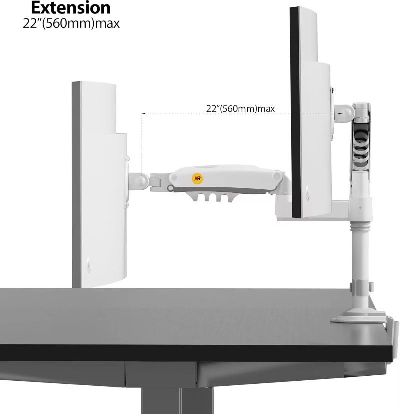 Support de bureau pour double  - Dual Monitor Stand avis et prix