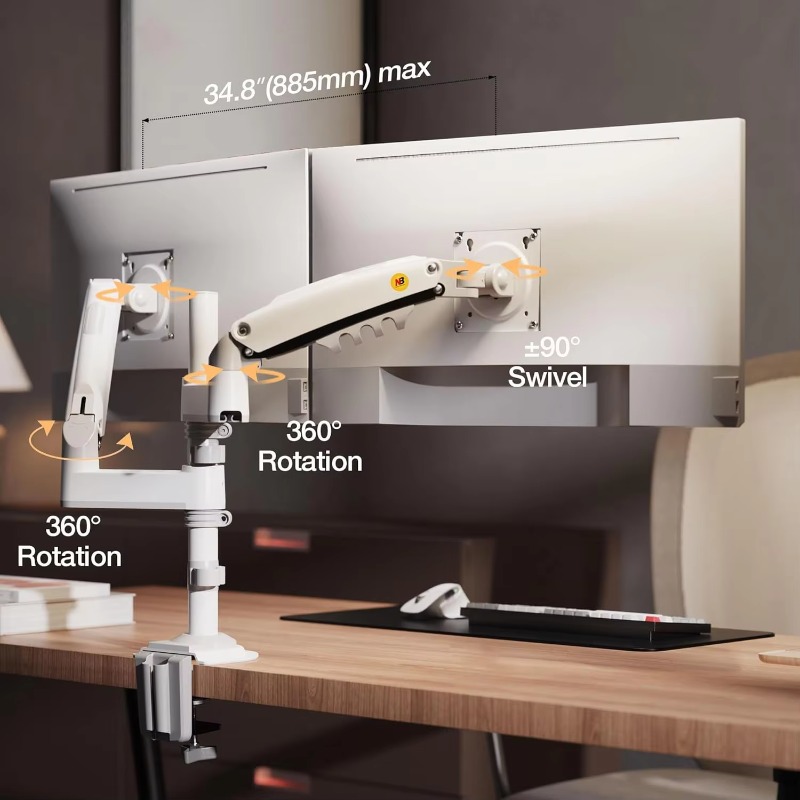 Support de bureau pour double  - Dual Monitor Stand avis et prix