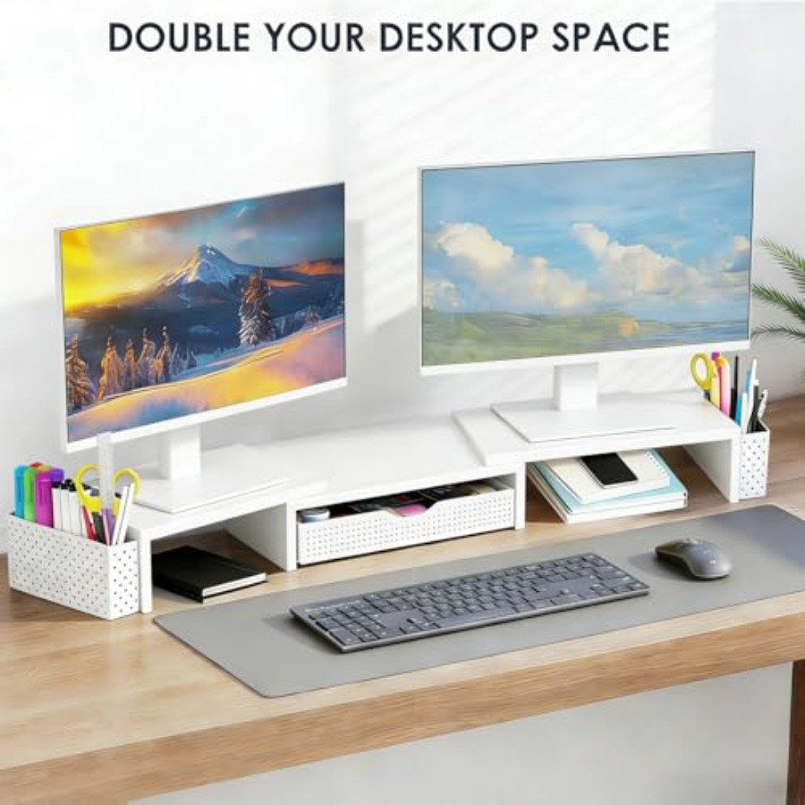 Organiseurs et accessoires de  - Dual Monitor Stand avis et prix